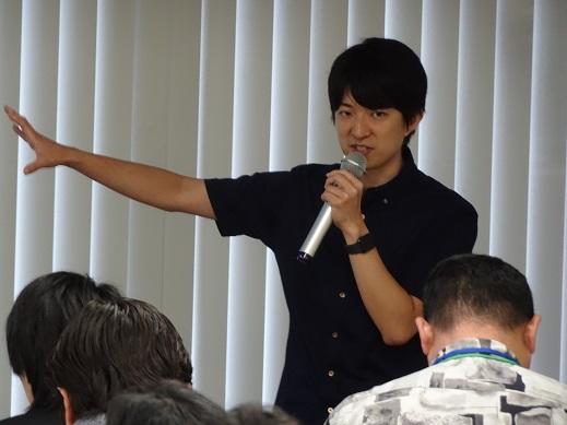 澤田氏　講義の様子