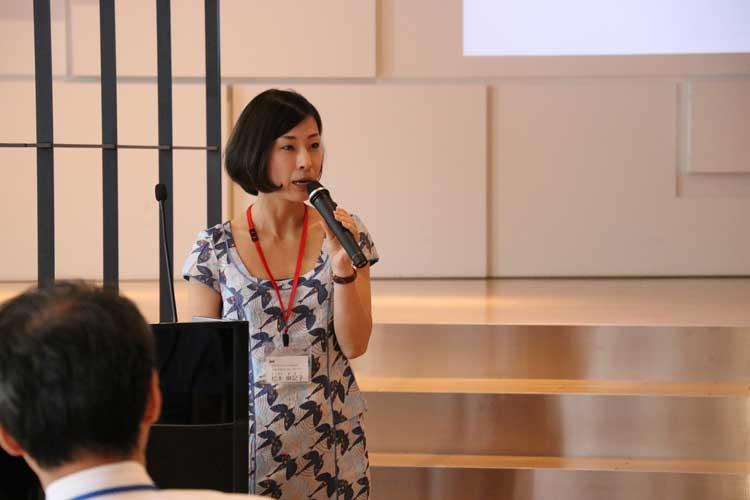 松本氏　講演の様子